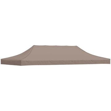 Partytentdak 6x3m taupe - 34% korting | Retour deal, Tuin en Terras, Partytenten, Partytent, Minder dan 4 meter, Zo goed als nieuw