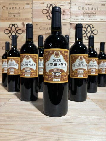 2016 Château Le Maine Martin - Bordeaux - 12 Flessen (0.75