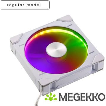 Phanteks D30 PWM Regular Airflow D-RGB 140MM White, Verzenden, Nieuw