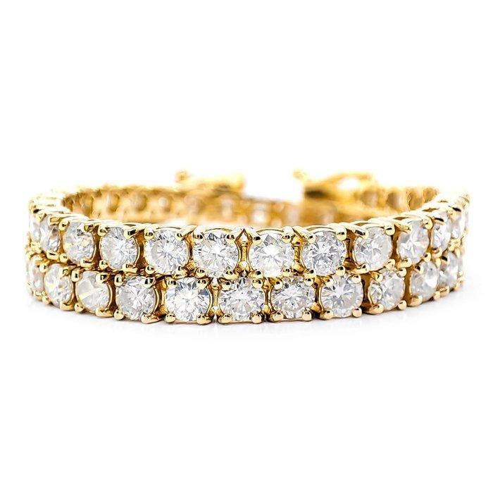Zonder minimumprijs - Armband - 14 karaat Geel goud -, Handtassen en Accessoires, Armbanden
