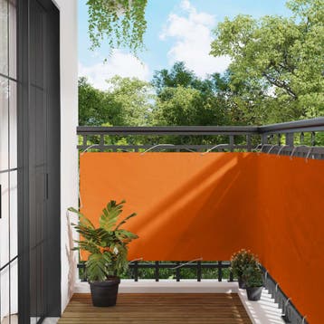 vidaXL Balkonscherm 100 x 600 cm Oxford Stof Rechthoekig, Verzenden, Nieuw