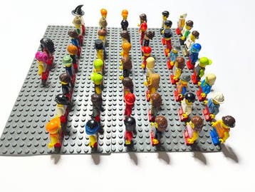 Lego Minifiguur - World City, City, Minifigures, Classic -, Nieuw