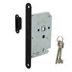 Woningbouw magneet klavier dag- en nachtslot zwart 55mm -..., Ophalen of Verzenden, Nieuw, Overige materialen, Slot