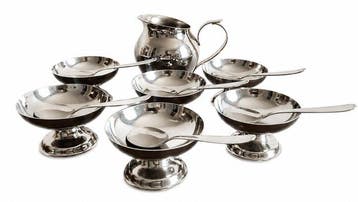 Service à Dessert ou boisson - Inox LR 1810 - Dessertservies