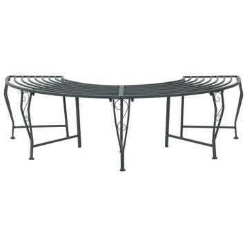 vidaXL Boom Bank 4-Aantal zitplaatsen 160 x 80 x 44 cm Staal, Verzenden