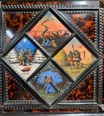 Europese school (XIX) - Vanitas -Memento Mori