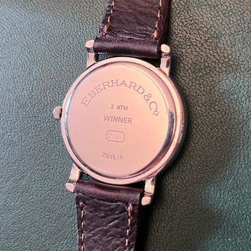 Eberhard & Co. - 2000 Series - 21015 - Heren - 2001