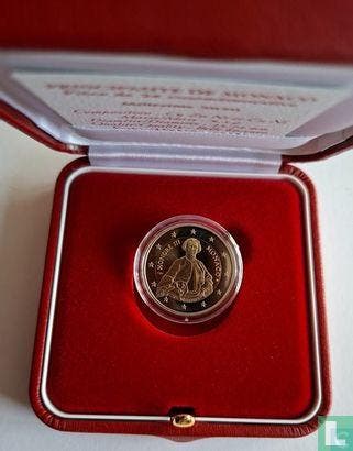 Monaco 2 euro 2020 (PROOF) 300th anniversary Birth of Pr..., Postzegels en Munten, Munten | Europa | Euromunten, Verzenden, Monaco