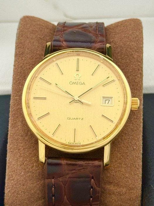 Omega - Sans prix de réserve - 18K GP Vintage Push Crown, Bijoux, Sacs & Beauté, Montres | Hommes