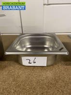Bac Gastronorm en acier inoxydable Bac GN 1/6 Profondeur 65, Verzenden, Nieuw in verpakking