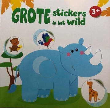 Mijn grote stickers in de jungle 9789463048484 Yo-Yo Books, Verzenden, Gelezen, Yo-Yo Books