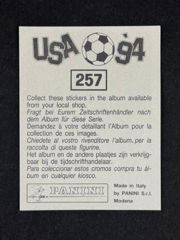 1994 Panini USA 94 World Cup, Diego Armando Maradona #257 -, Nieuw