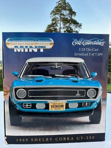 Ertl 1:18 - Modelauto - Ford Mustang Shelby GT 350, Nieuw