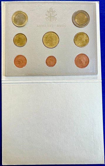 Vaticaan. Year Set (BU) 2003 (Zonder minimumprijs)
