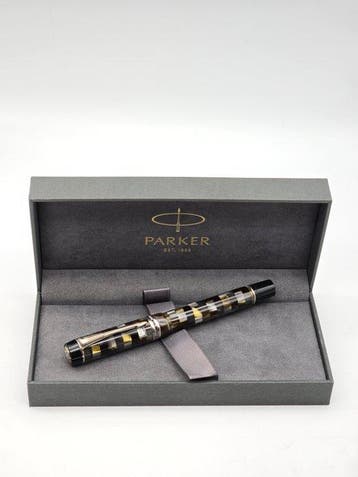 Parker - Pmuma estilografica PARKER duofod check olive green