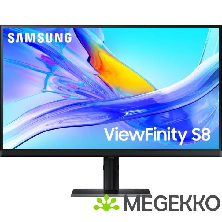 Samsung ViewFinity S8 LS27D800UAUXEN 27  4K Ultra HD USB-C, Computers en Software, Overige Computers en Software, Nieuw, Verzenden