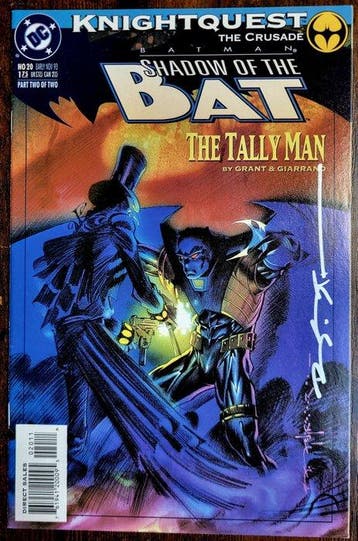 Lots 3 Batman Comics Vintage 1993-1995 - Signed + COA and, Boeken, Nieuw