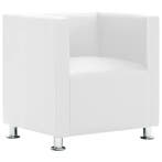 Fauteuil Kunstleer | Retour Deal | Nu 65% korting, Overige materialen, Verzenden, Zo goed als nieuw, 50 tot 75 cm