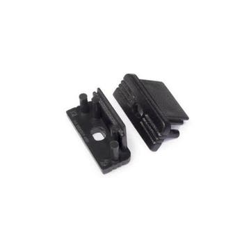 End - cap - met - kabelopening - surface - zwart - 10mm - (, Verzenden, Nieuw