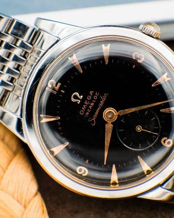 Omega - Seamaster Bumper - Black Dial - 2657-1 - Heren -