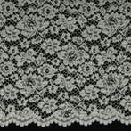 10 meter kant stof - Beige - 100% polyester, Verzenden, 120 cm of meer, Beige, Polyester