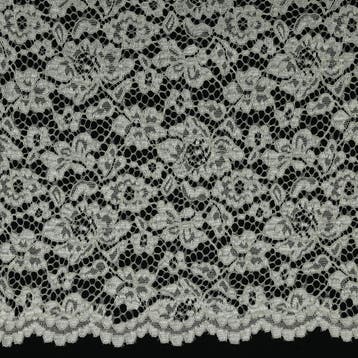10 meter kant stof - Beige - 100% polyester, Verzenden, 120 cm of meer, Beige, Polyester