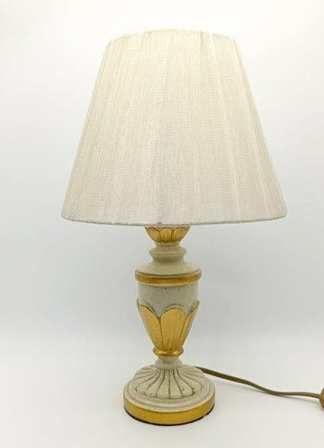 Ideal Lux - Lampe de table - Flora TL1 - Résine, Textile