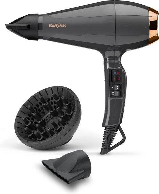 BaByliss Air Pro 2200 Föhn 6719DE - Ionische anti-pluis f.., Handtassen en Accessoires, Uiterlijk | Haarverzorging, Nieuw, Verzenden