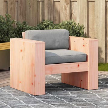 vidaXL Tuinbank 79x60x62 cm massief douglashout, Verzenden, Nieuw