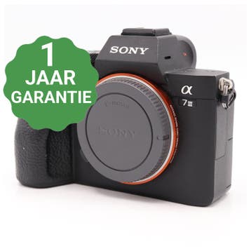 Sony A7 III body | Tweedehands, Audio, Tv en Foto, Verzenden, Zo goed als nieuw, Sony