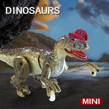 RC Dinosaurus (T-Rex met Dubbele Kroon) met, Hobby en Vrije tijd, Verzenden, Nieuw