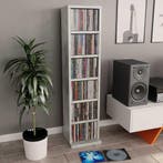 vidaXL Cd-kast 21x20x88 cm bewerkt hout betongrijs, Huis en Inrichting, Verzenden, Nieuw