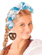 Oktoberfest Haarband Bloemen, Verzenden, Nieuw
