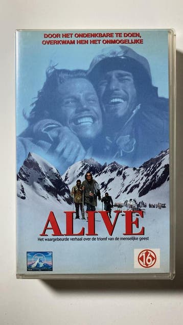 ALIVE (1993) (VHS), Cd's en Dvd's, Gebruikt