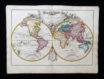 World-Map - Mappemonde / Globe terrestre / Planisphère