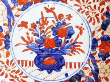 Schotel - Imari - 31,5 cm de diamètre - Porselein, Antiek en Kunst