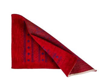 Gabbeh - Tapis - 93 cm - 62 cm - Tissé à la main en laine, Nieuw