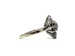 Bague - 18 carats Or blanc, Platine - 1.30ct. tw. Diamant