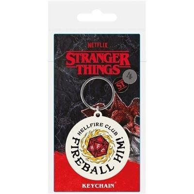 Stranger Things Fireball Him Sleutelhanger, Verzamelen, Film en Tv, Nieuw, Ophalen of Verzenden