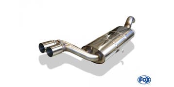 FOX Audi 80/90 type 81 einddemper - 2x63 type 10, Verzenden