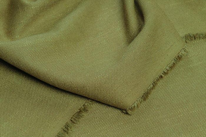 4,20 x 1,40 meter Luxe meubelstof in linnenmengsel - -, Antiek en Kunst, Antiek | Tapijten, Tafelkleden en Textiel