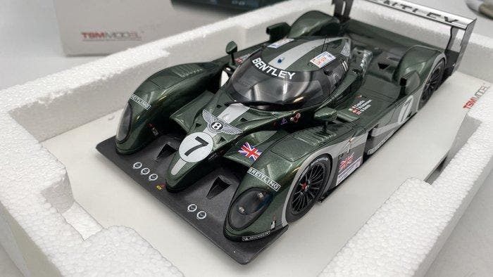 TSM Model 1:18 - Modelauto - Bentley Speed 8 #7 Le Mans 24h, Hobby en Vrije tijd, Modelauto's | 1:5 tot 1:12