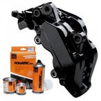 Foliatec Remklauwlakset | midnight zwart | 3 Komponenten, Autos : Divers, Tuning & Styling, Verzenden