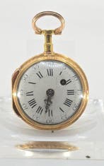 Marchand a Paris - 18kt. Lepine Punkspindeluhr -, Nieuw