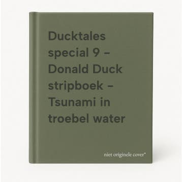 Ducktales special 9 - Donald Duck stripboek - Tsunami in, Verzenden