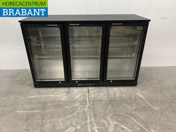 Backbar Barkoeling Glazen schuifdeuren 337 liter 135 cm 230V, Ophalen of Verzenden, Nieuw in verpakking