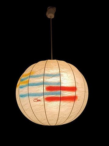 Creation Cazal - Lamp - Cocoon Pop Art - Hars