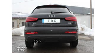 FOX Audi Q3 quattro diesel einddemper - 2x80 type 16, Verzenden