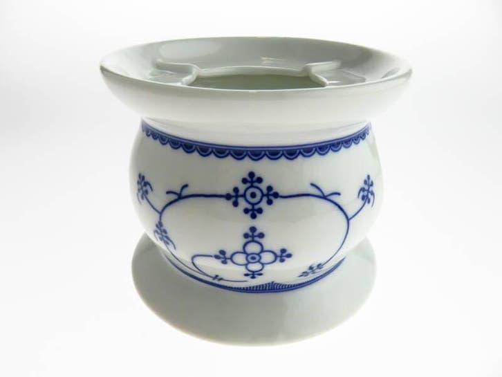 Theelichtje Blau Saks - Indian Blue, Huis en Inrichting, Keuken | Servies, Gebruikt, Verzenden