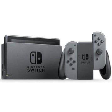 Nintendo Switch Console Set Grijs V2 (Nette Staat), Ophalen of Verzenden, Zo goed als nieuw